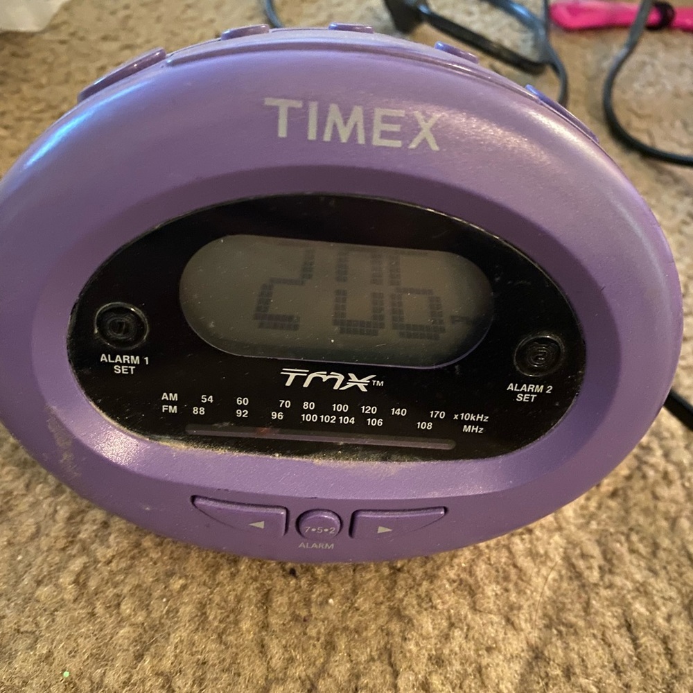 Timex alarm clock